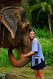 Feeding hug and touch